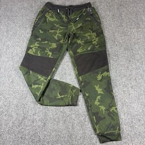 Tapout X‎ WWE Comfort Fit Camo Skinny Joggers-M-Pockets-Drawstring-Gym-Workout